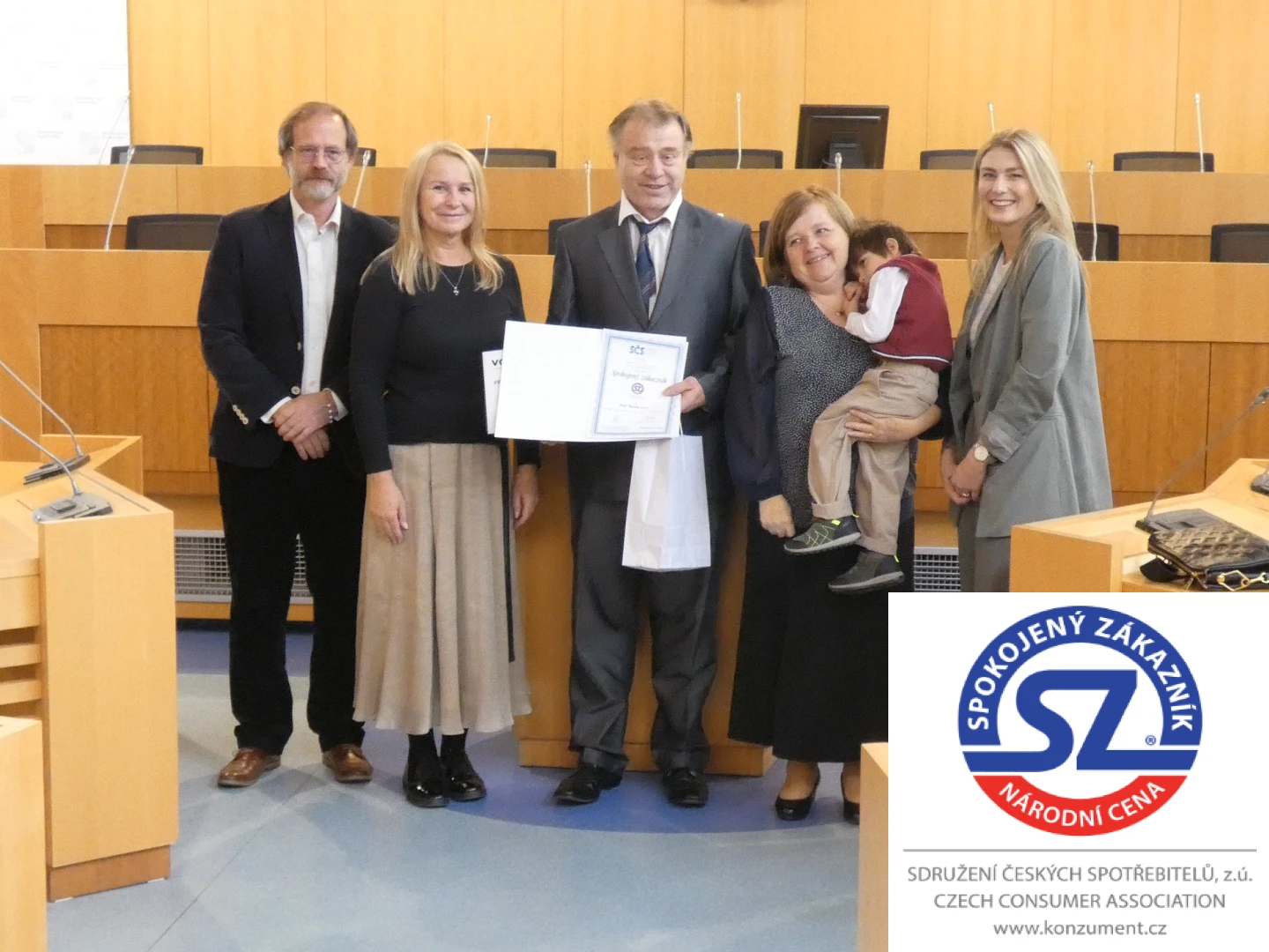 udělené hodnocení spokojený zákazník 2025